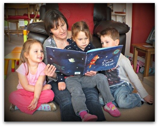 Reading how to catch a star